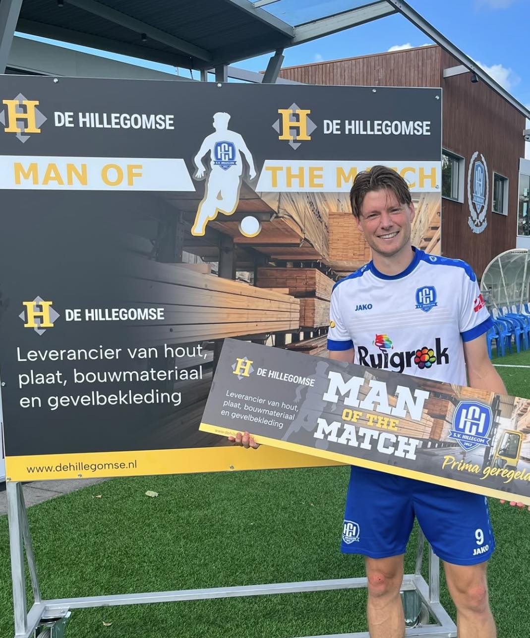 Man of the Match: Niels van Veen (SV Hillegom - JVC)