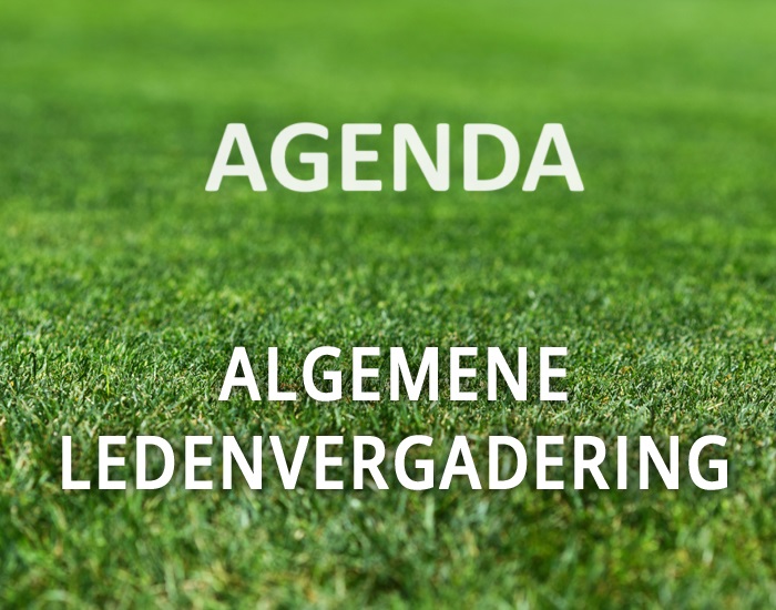 Uitnodiging en Agenda Algemene Ledenvergadering