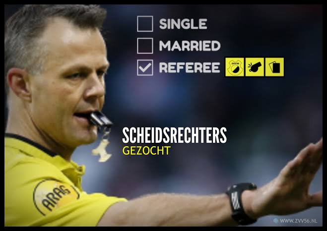 Gezocht Scheidsrechters
