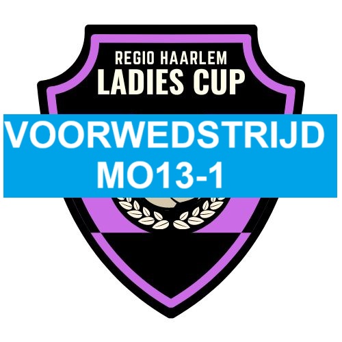 MO13-1 speelt voorwedstrijd bij finale Ladies Cup