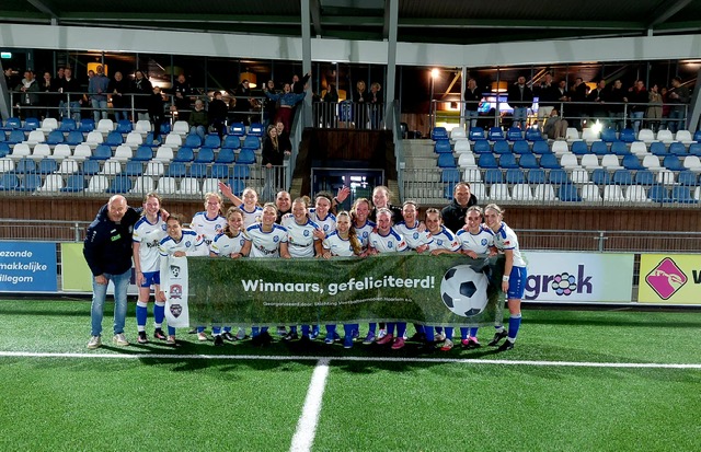 Gastheer SV Hillegom wint tweede editie van de Ladies Cup op bijzondere finaleavond