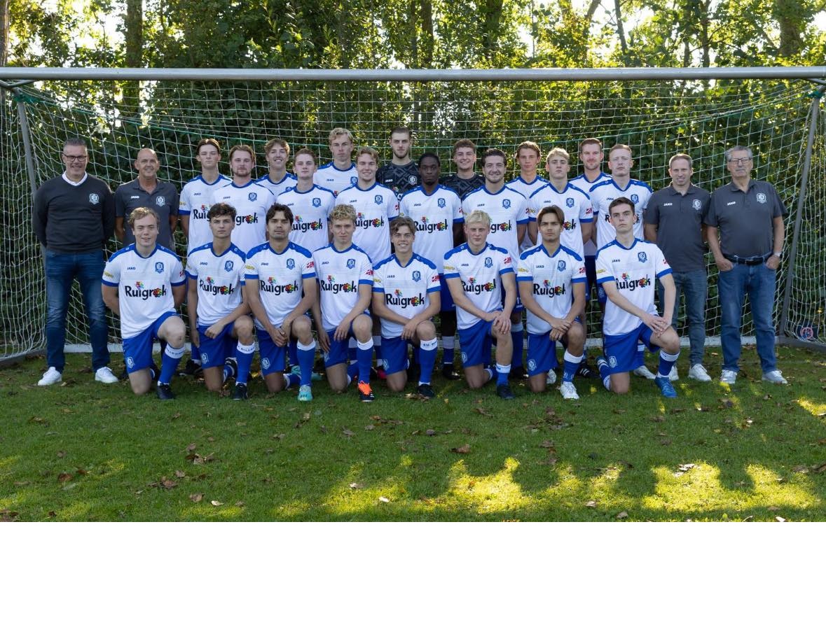 SV-Hillegom O23-1 selectie speelt voor promotie naar Divisie 1.