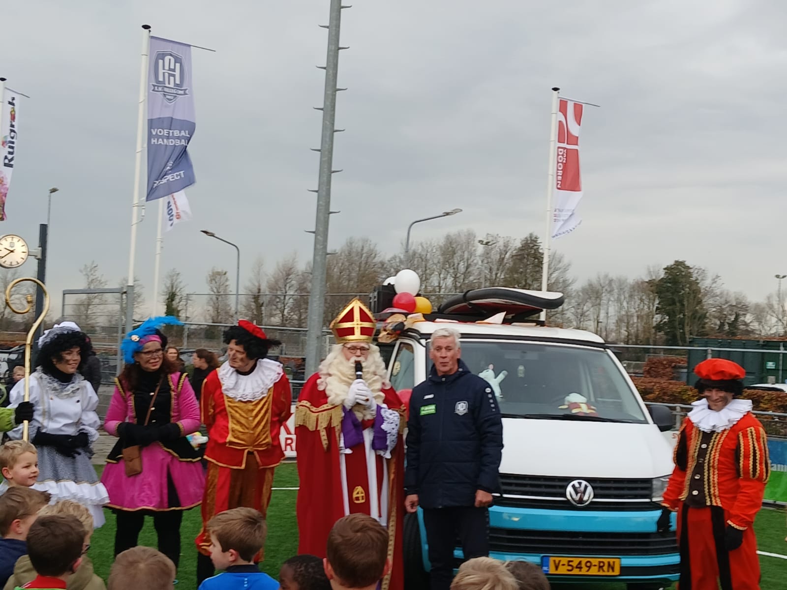 Sinterklaas bij SV Hillegom