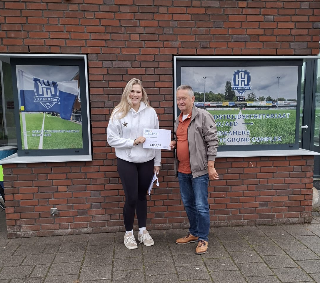Rabo ClubSupport levert SV Hillegom een geweldig bedrag op
